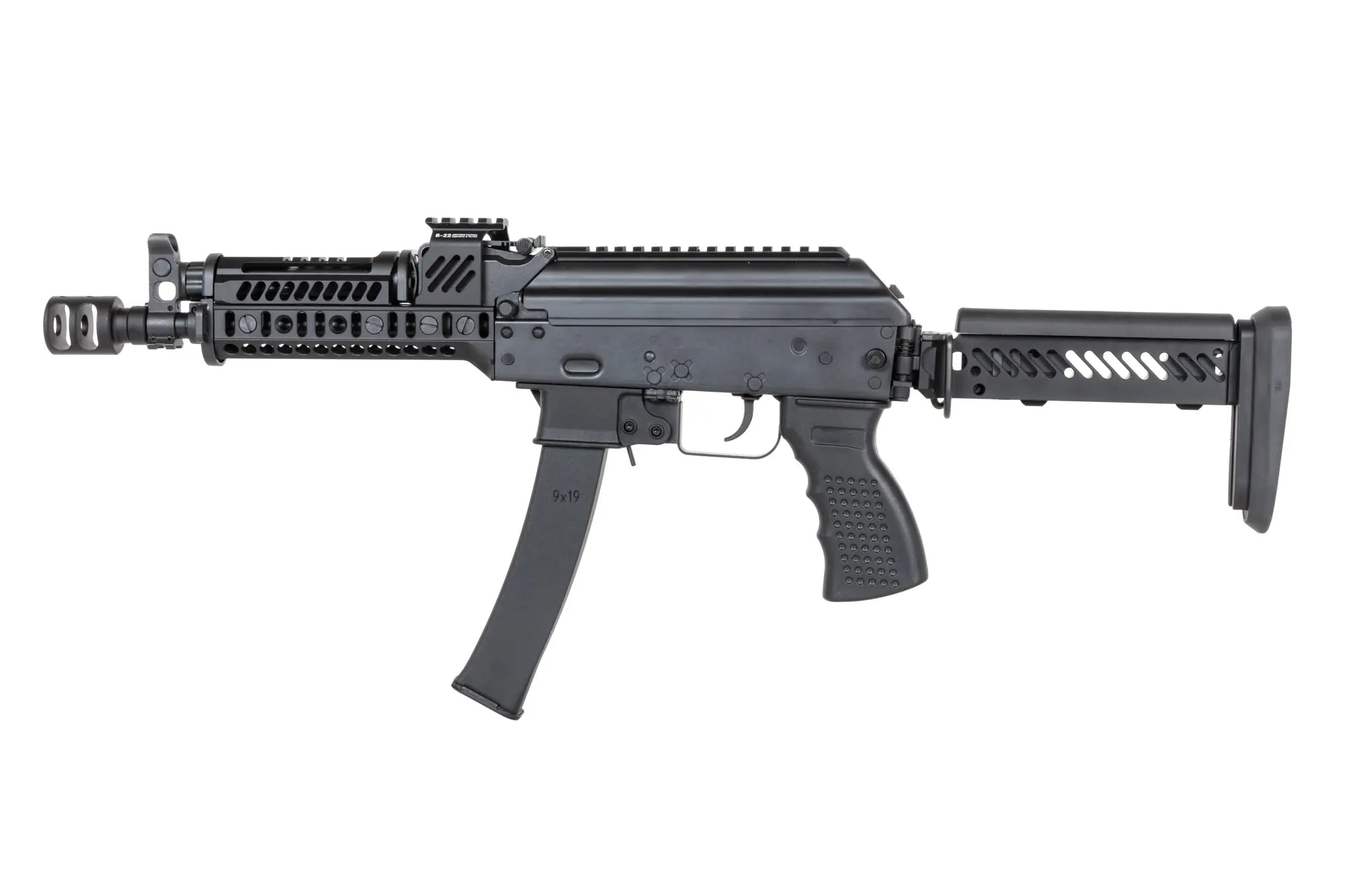 Airsoft Replica machine gun PP19-01 Vityaz ZTAC SP1 CQB AEG FE (1.14J)
