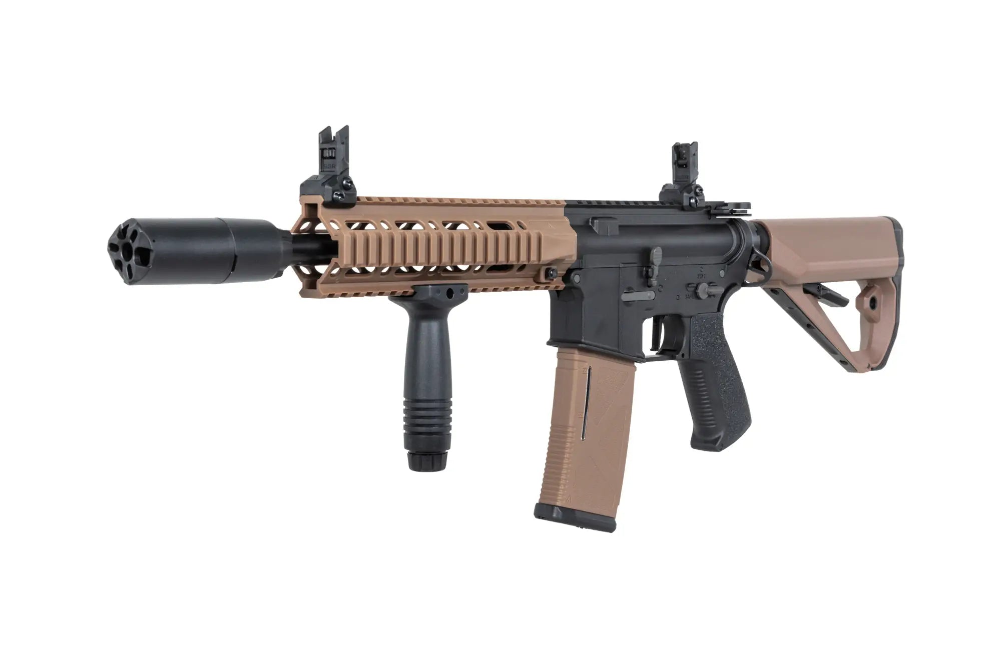 Airsoft Rifle LWT MK-II CQB 10" AEG SPORT SE (1.14J) Half-Tan