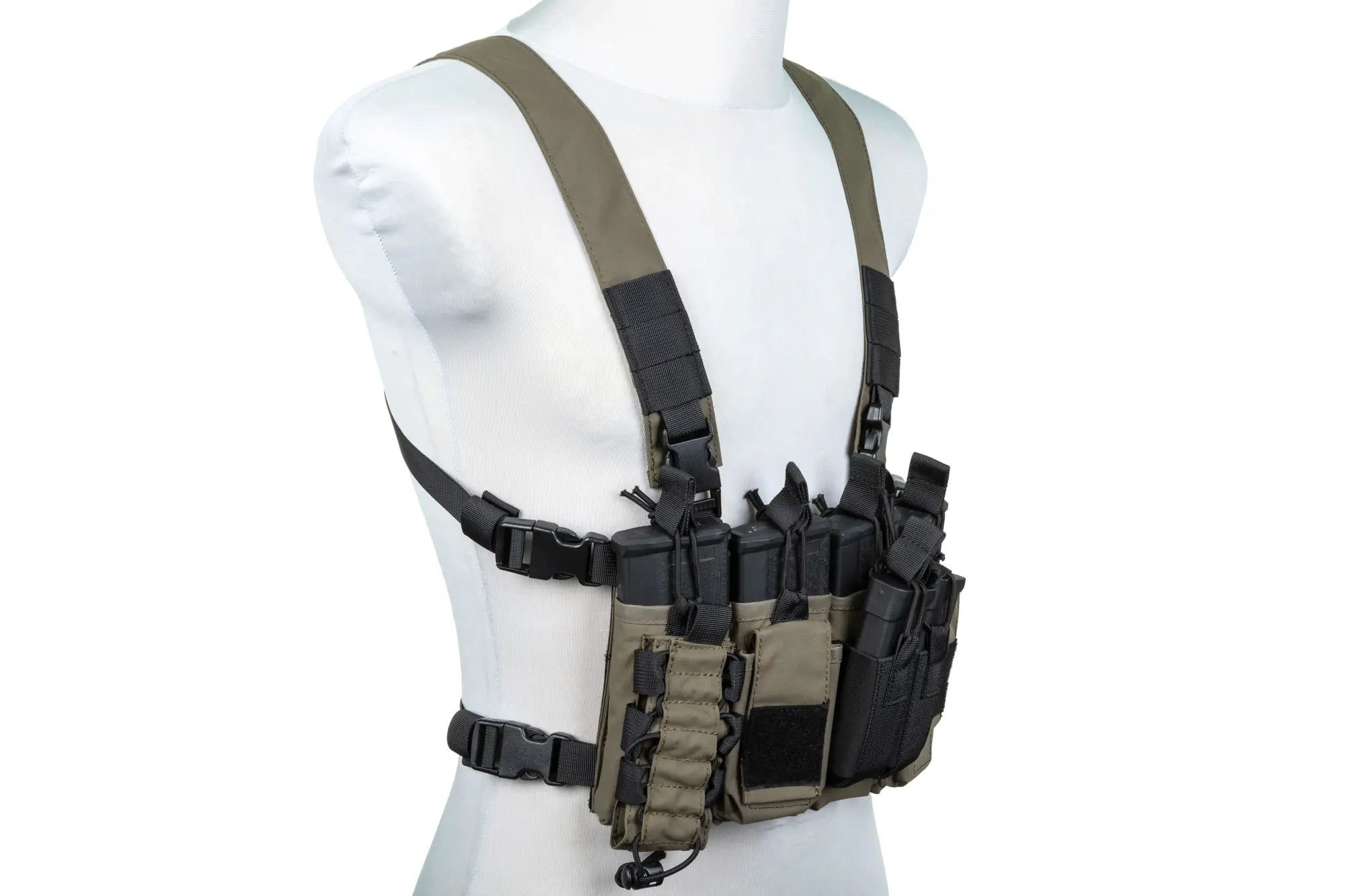 Tactical Adaptive Chest Rig Vest - Ranger Green