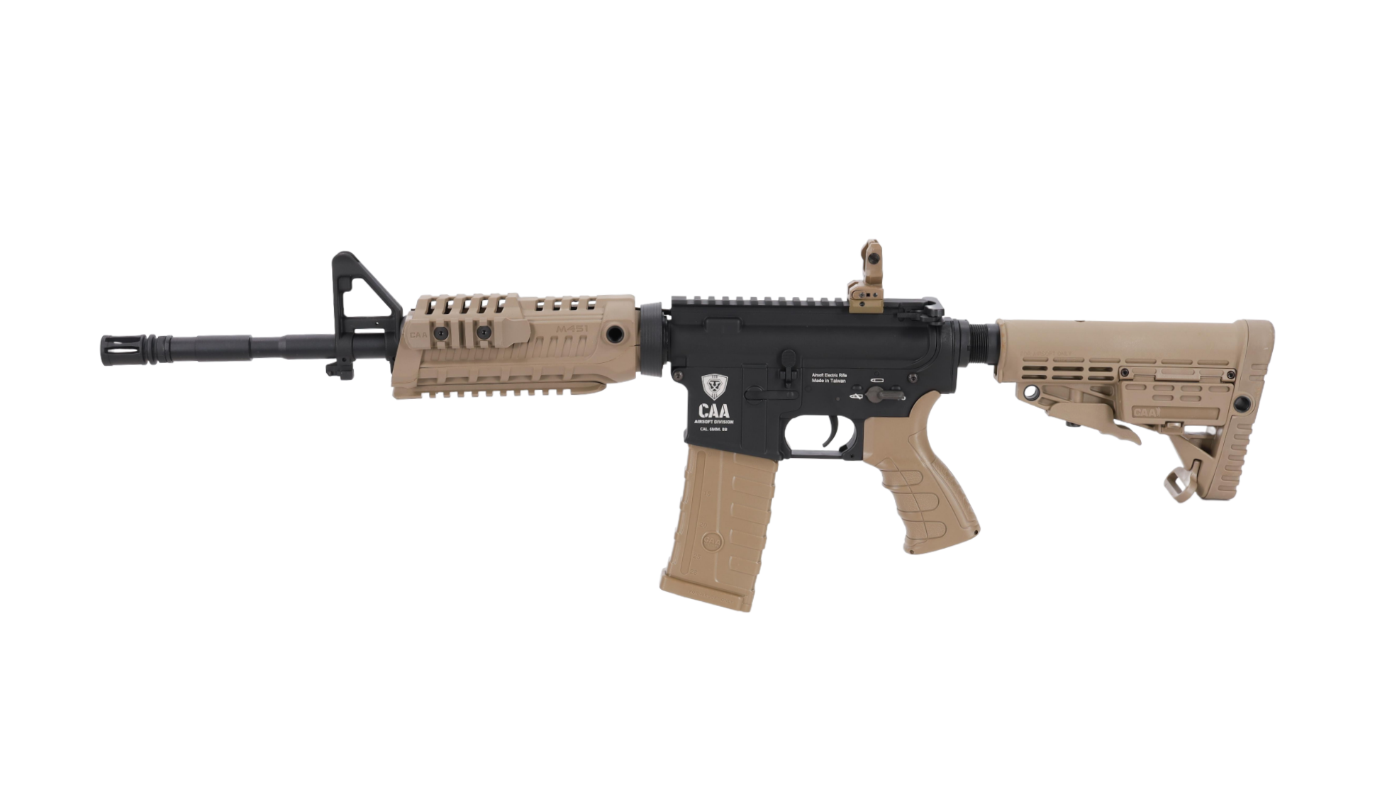 CAA M4 Carbine Advance Series Flat Dark Earth airsoft Carbine-17