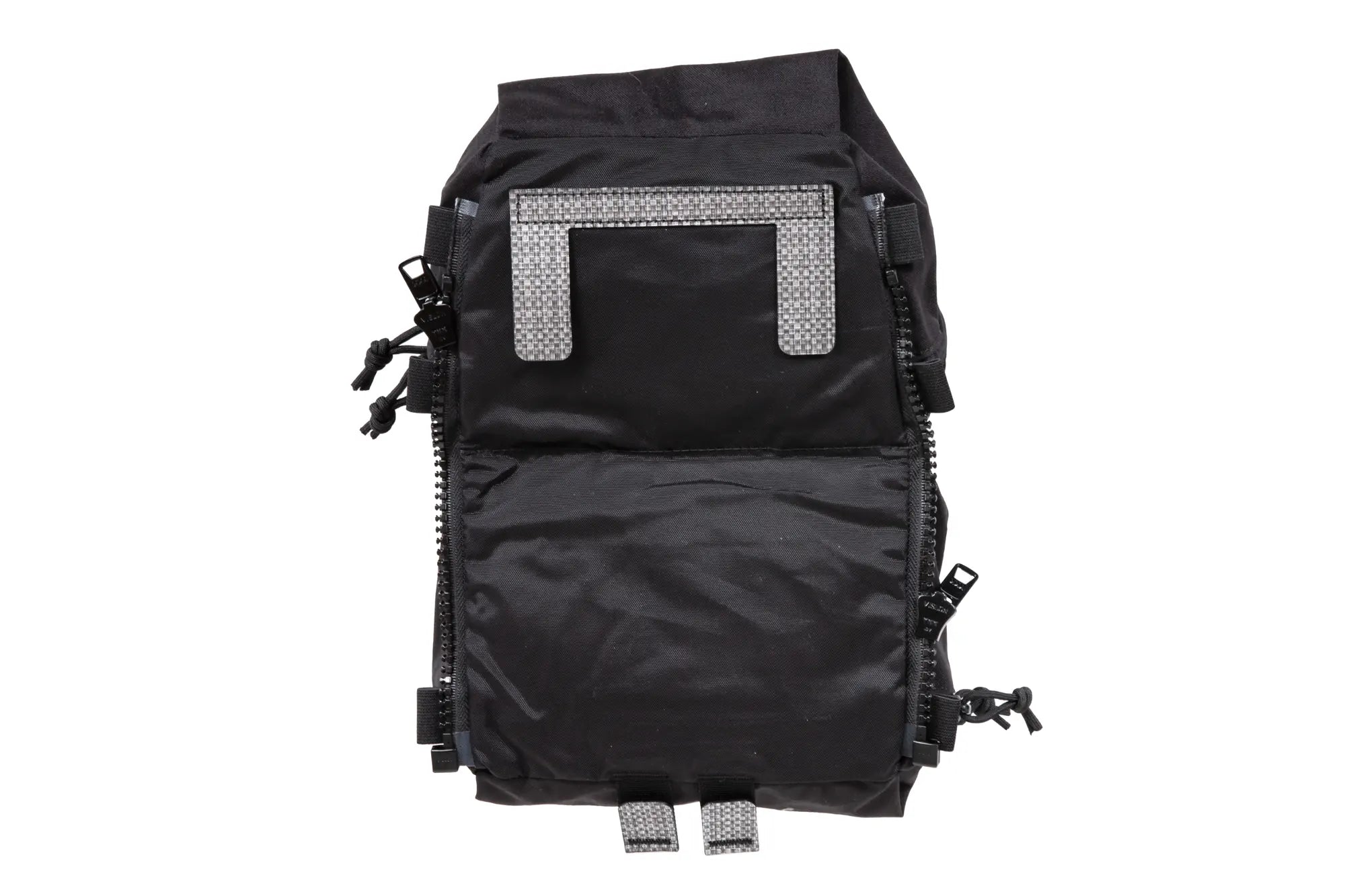 Back panel with MOLLE system for V5 PC Wosport tactical vest Black-1