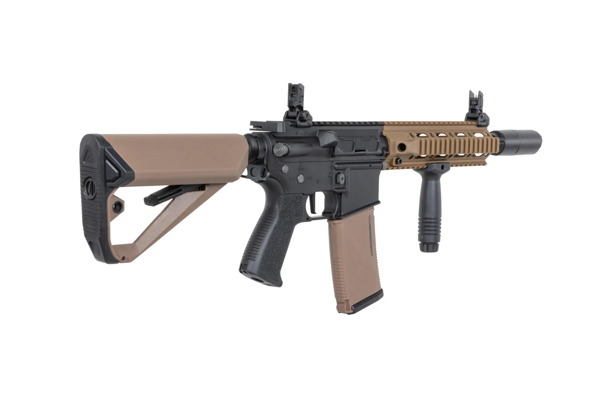 Airsoft Rifle LWT MK-II CQB 10" AEG SPORT SE Starter Pack Half-Tan