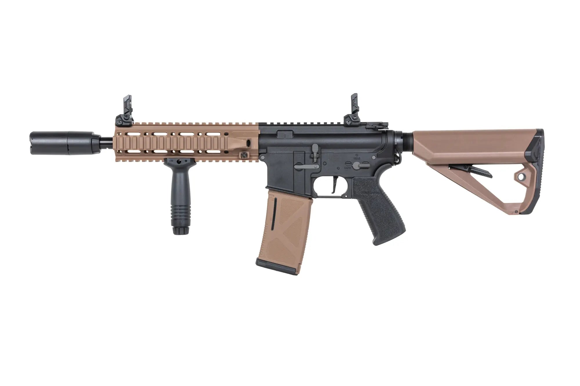 Airsoft Rifle LWT MK-II CQB 10" AEG SPORT SE Half-Tan