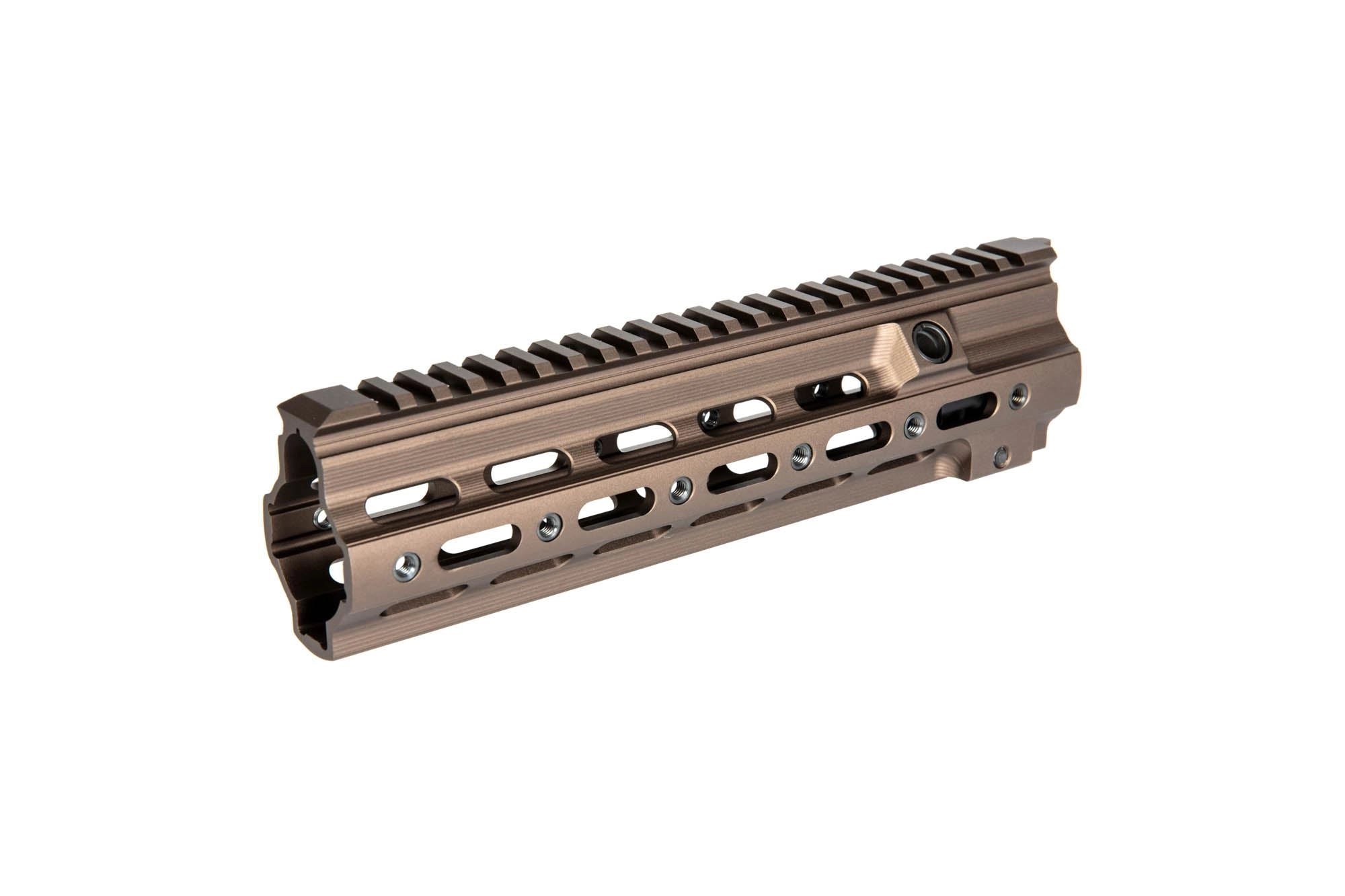 SMR-type RIS hand guard for HK416 airsoft rifles - Dark Earth-2