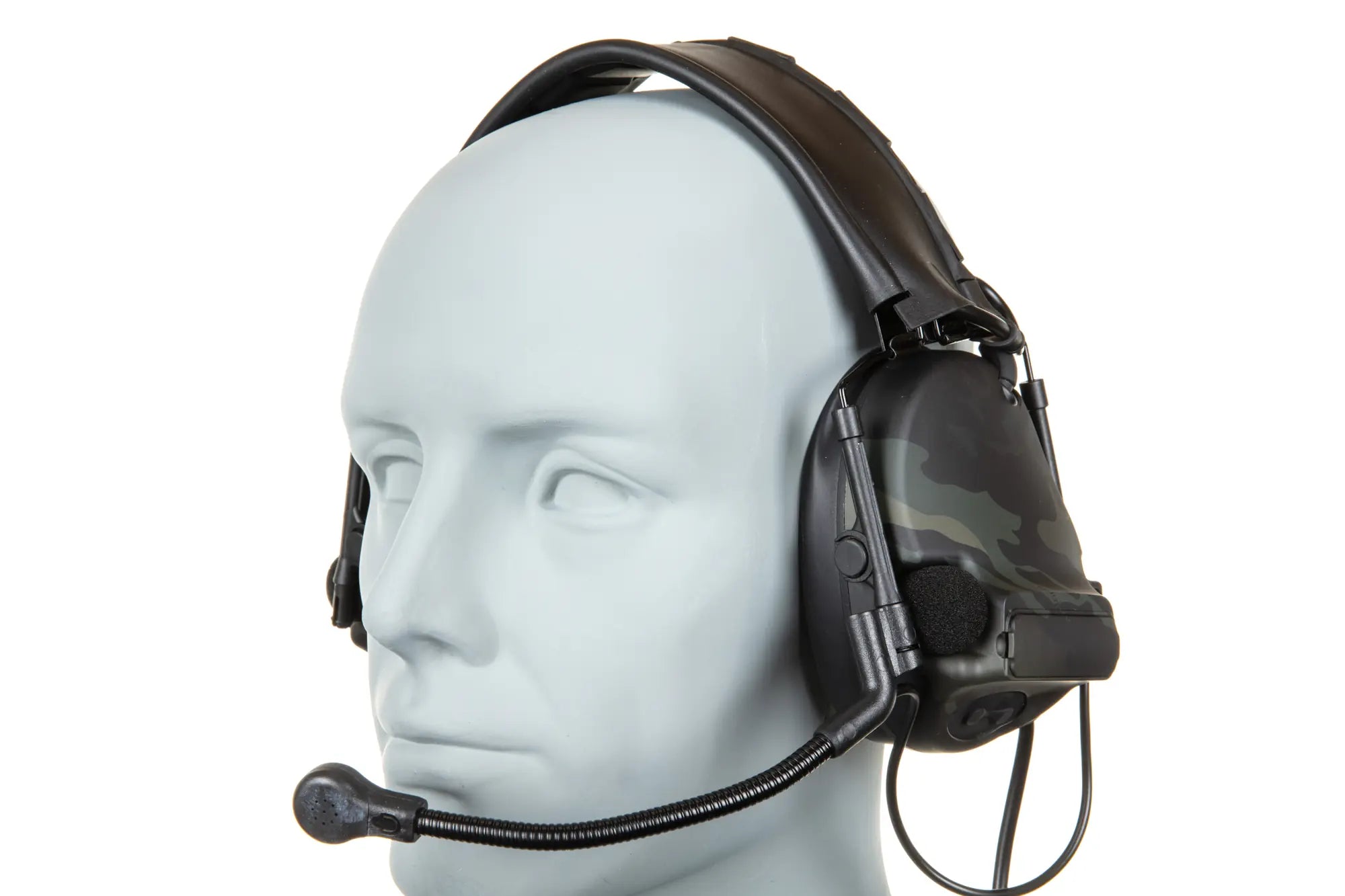 C5 tactical headset - Multicam Black