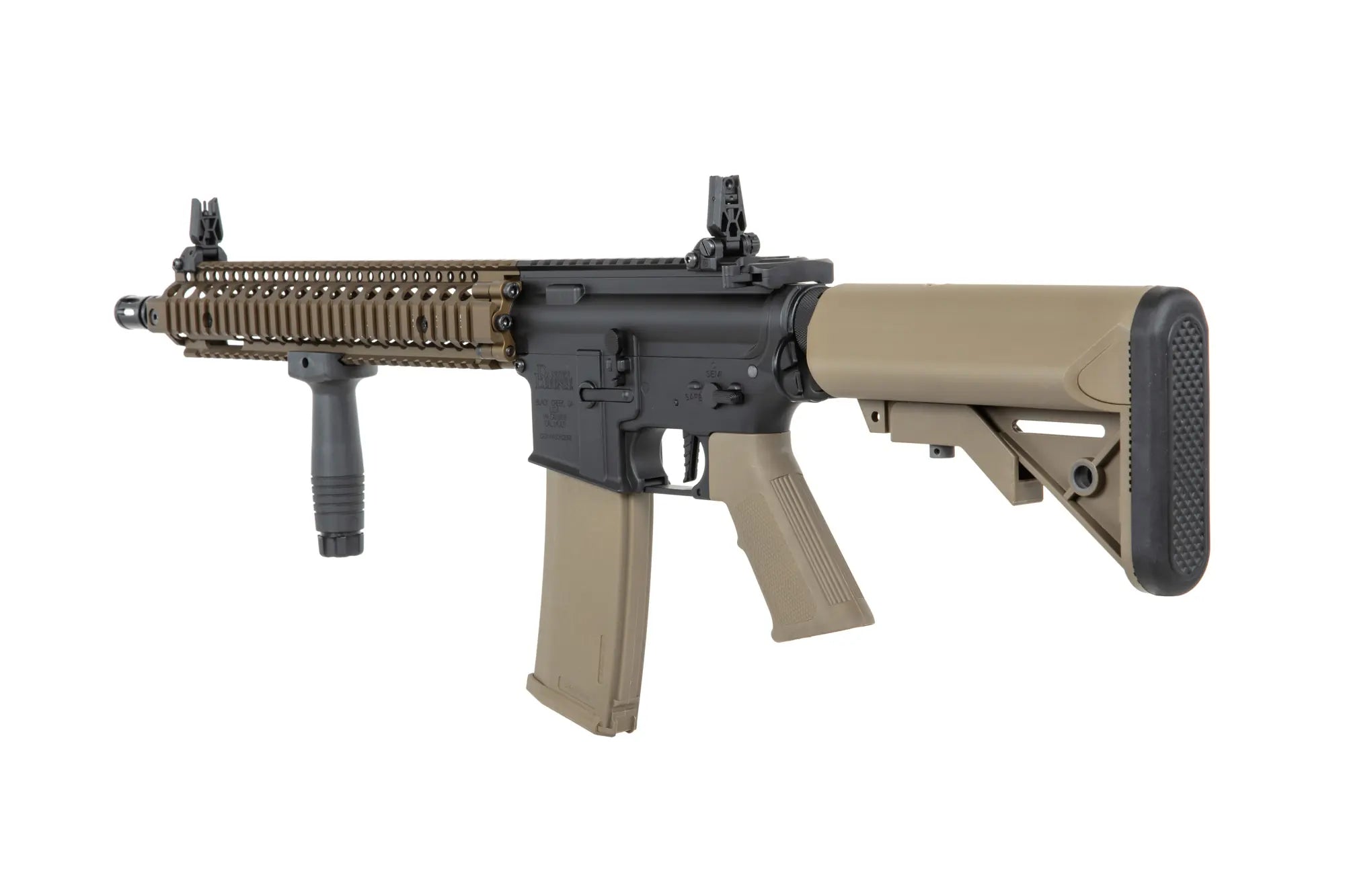 DD MK18 SA-P26 Prime HAL ETU Airsoft Rifle | Bronze