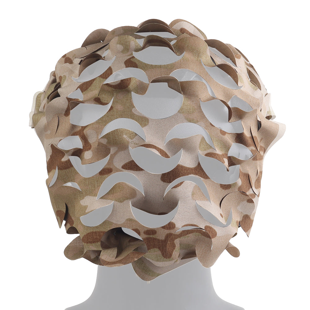Universal helmet masking Laser Cut Cover Multicam Arid