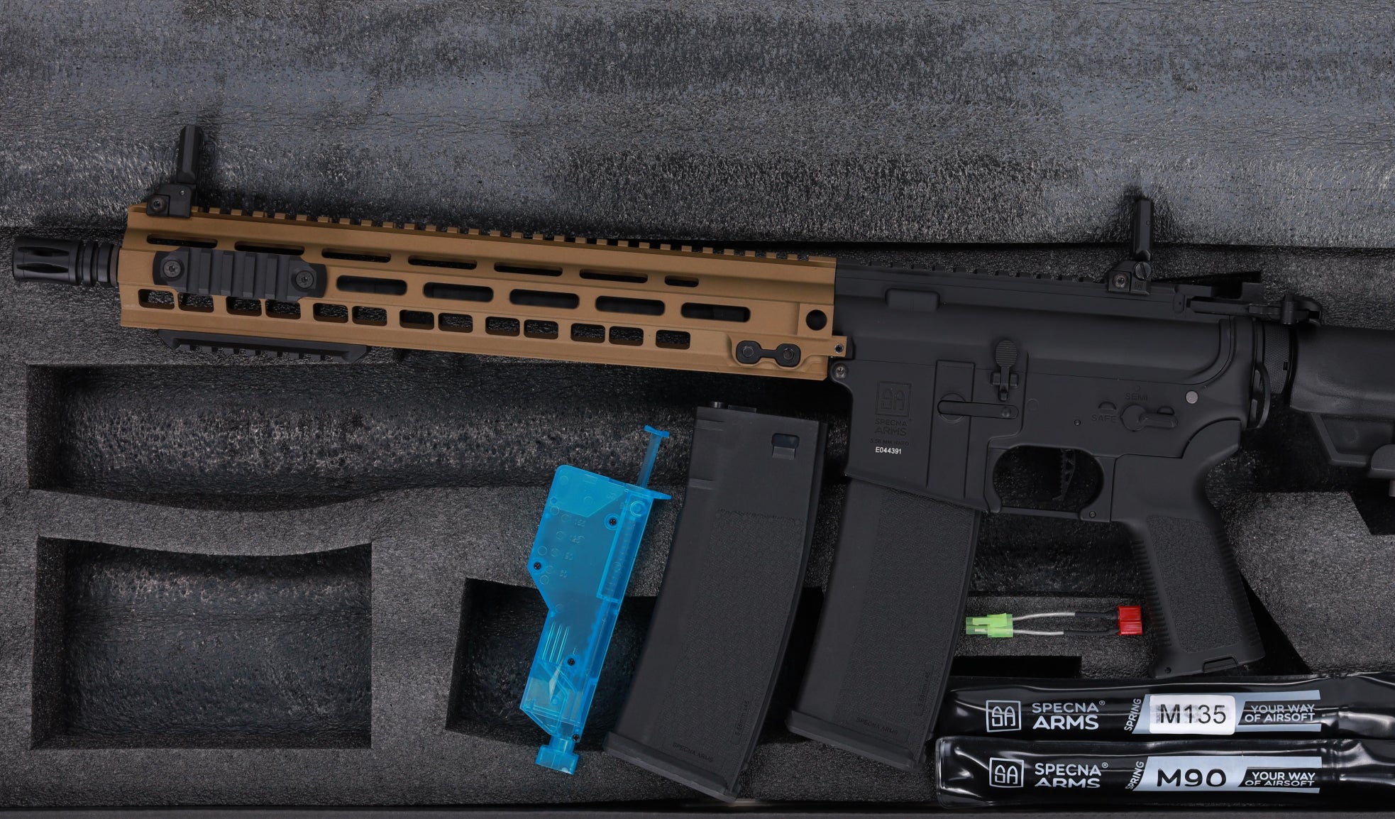 SA-P30 PRIME BLDC AEG 14" airsoft rifle - Chaos Bronze