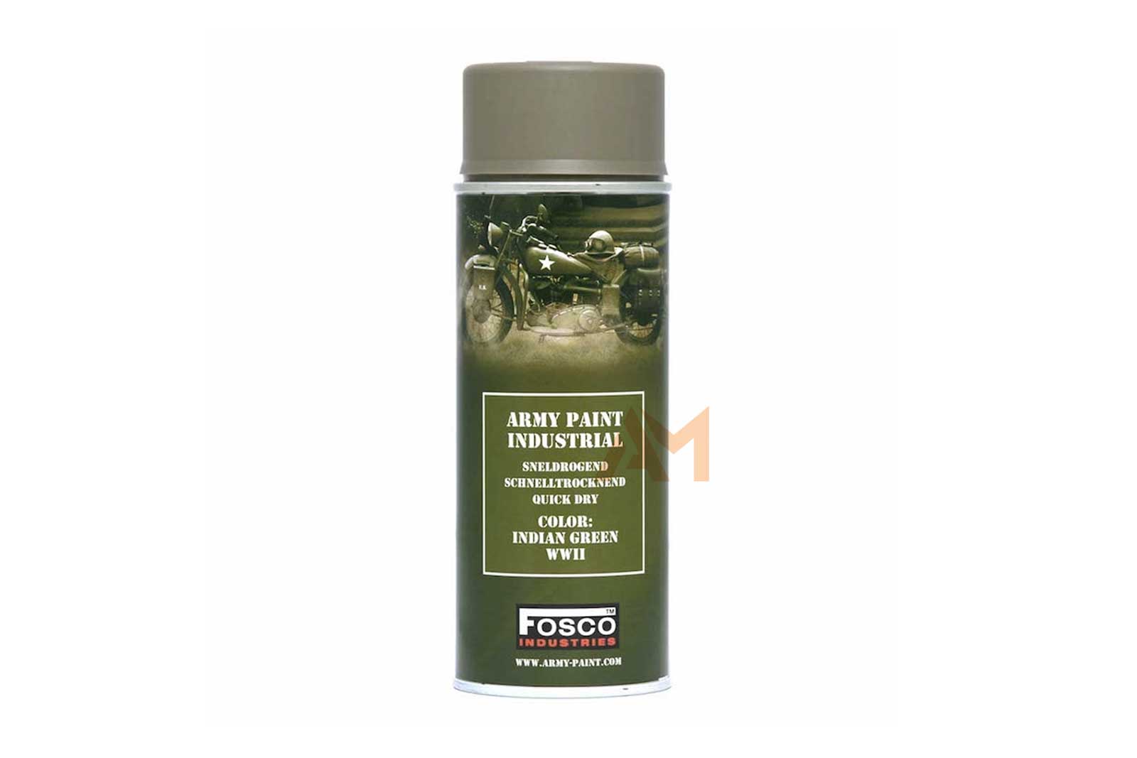 Spray army paint - Indian Green