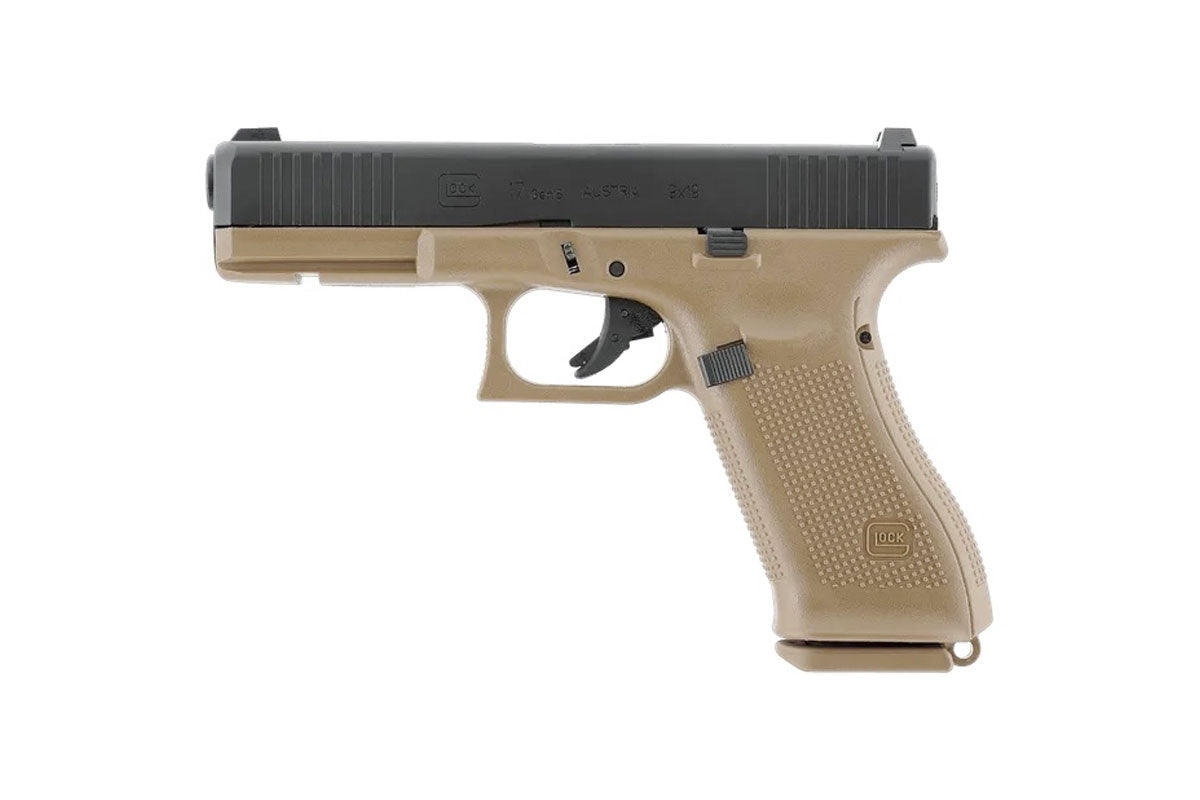 Glock 17 Gen5 GBB French Edition with accessories - Black tan