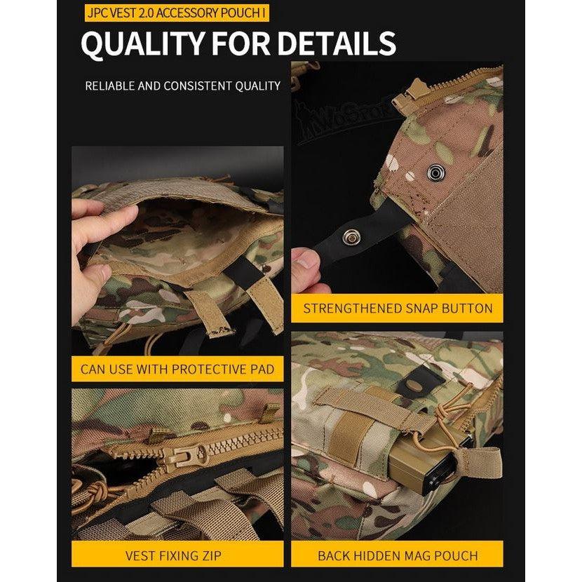 JPC vest 2.0 Accessory Bag I - Grey