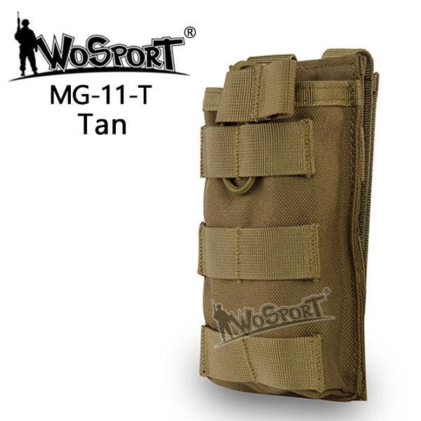 Open Single M4 mag pouch - TAN