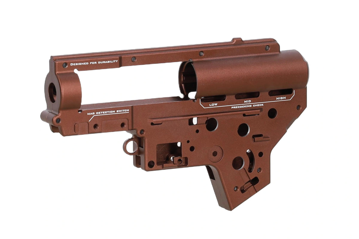 Specna Arms Aether™ CNC Gearbox V2 Shell - Dark Brown