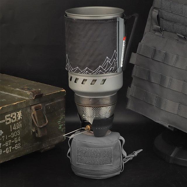 Small cover for Gas cartridge and HPA tank - Coyote