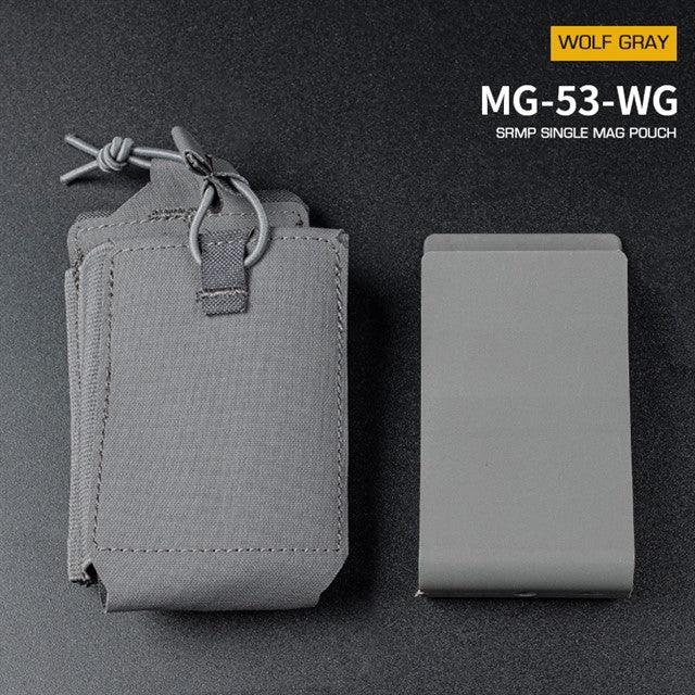 SRMP Open Single M4 mag pouch - Grey