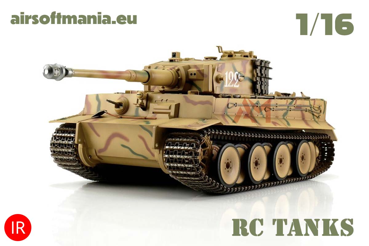 1/16 RC Tiger I camo IR