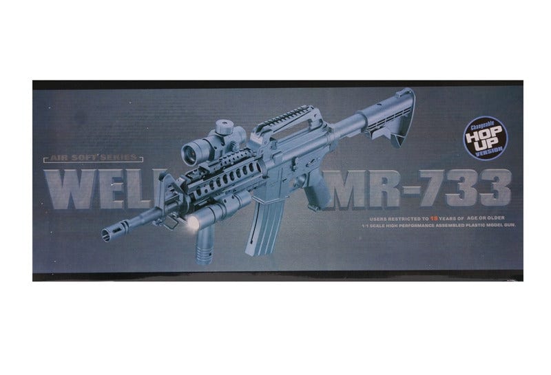 Rifle M16 RIS by WELL on Airsoft Mania Europe