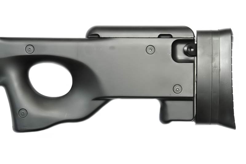 Warrior I sniper rifle replica (with scope and bipod) - black by WELL on Airsoft Mania Europe