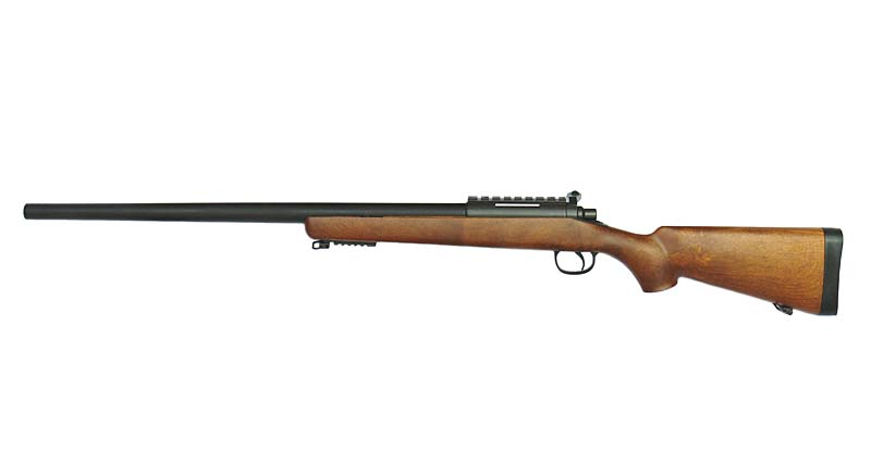 MB03 (wood) + bipod by WELL on Airsoft Mania Europe