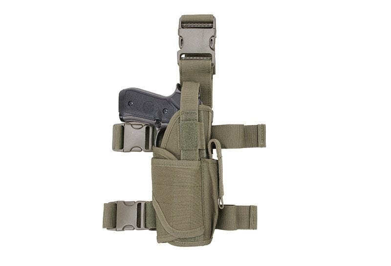 Universal holster with mag pouch