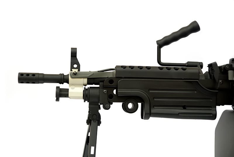 H.M.G. PARA Machinegun replica - black by A&K on Airsoft Mania Europe