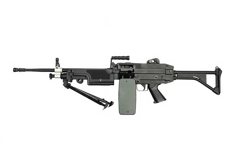 M249 MK1 Airsoft Machine gun - black