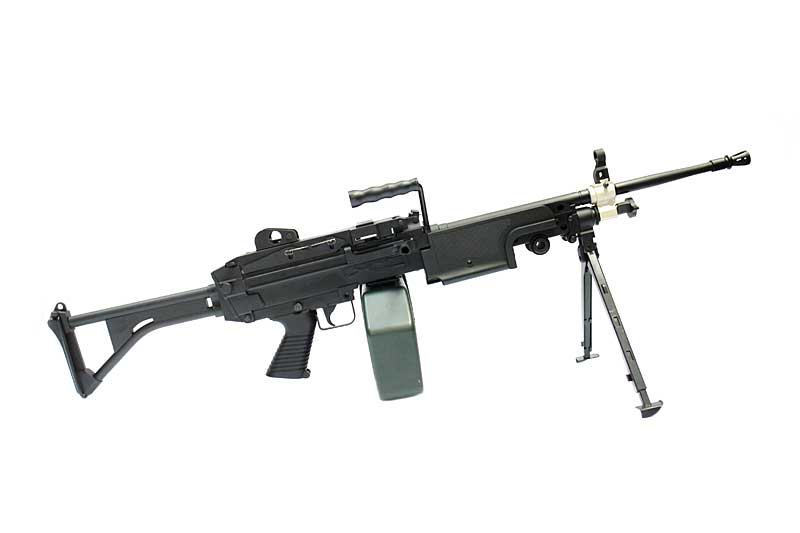 M249 MK1 Airsoft Machine gun - black