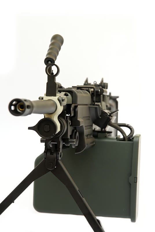 H.M.G. MK2 machine gun - black