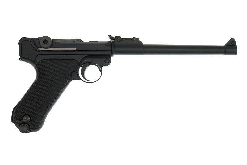 Pistol 08 L Parabellum green gas pistol replica by WE on Airsoft Mania Europe