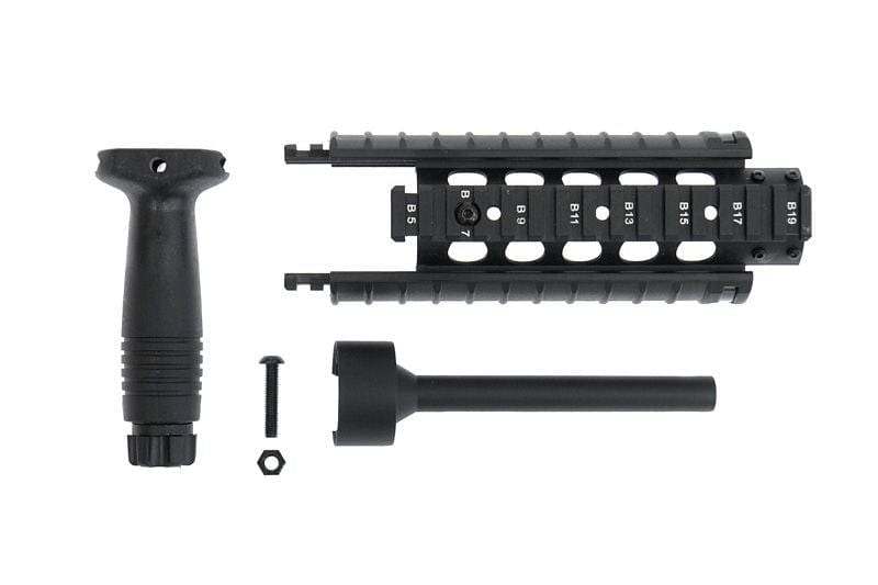Front grip for MP5 with R.I.S.