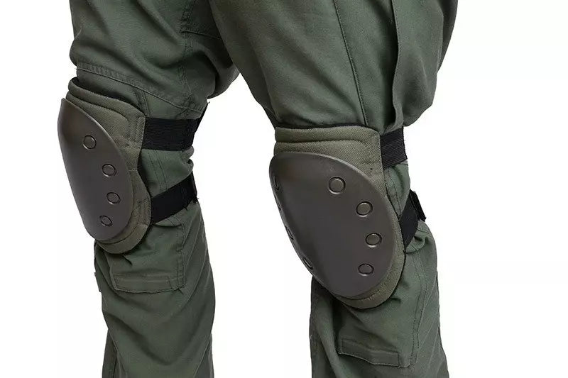 Set of knee protection pads - olive