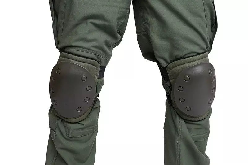 Set of knee protection pads - olive