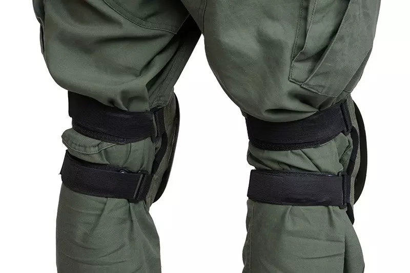 Set of knee protection pads - olive