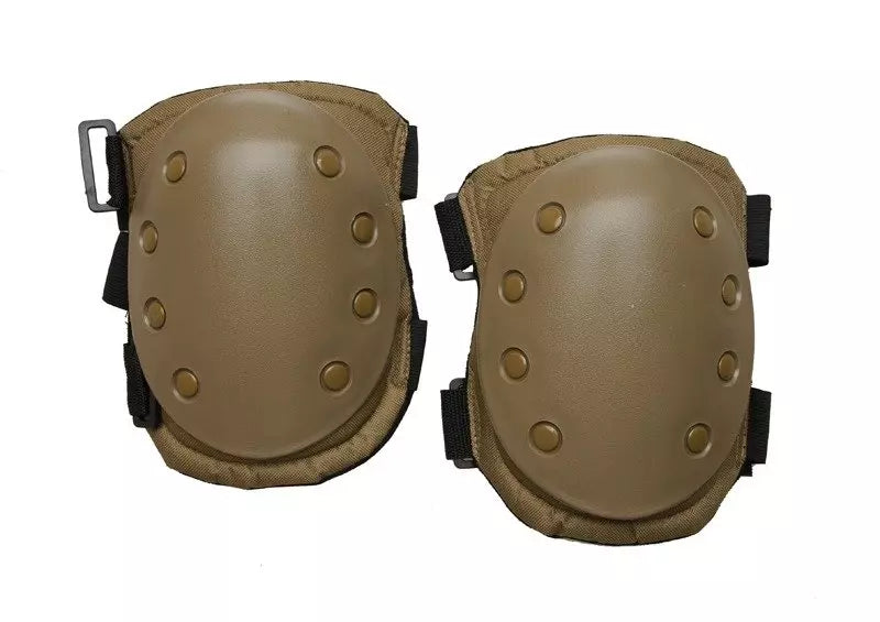 Set of knee protection pads - sand