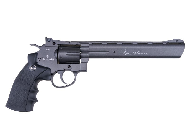 Dan Wesson 8 revolver replica - black by ASG on Airsoft Mania Europe