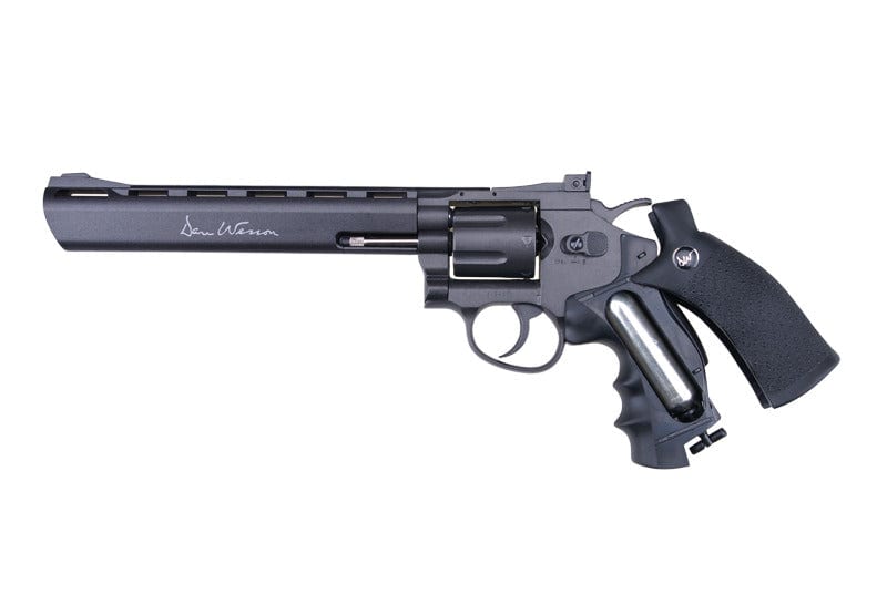 Dan Wesson 8 revolver replica - black by ASG on Airsoft Mania Europe