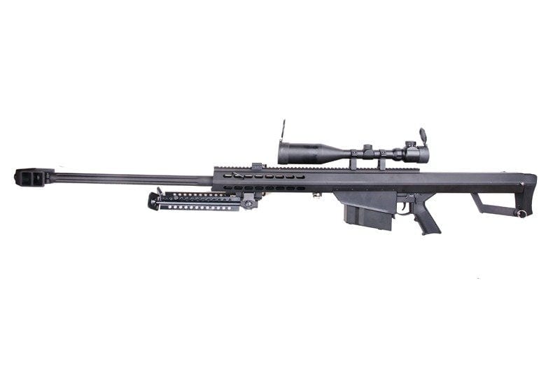 Sniper bb Gun Barrett M82A1 SW-02A scope and bipod - black