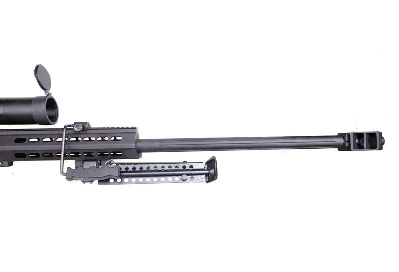 Sniper bb Gun Barrett M82A1 SW-02A scope and bipod - black