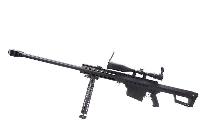 Sniper bb Gun Barrett M82A1 SW-02A scope and bipod - black