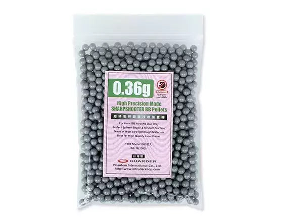 Guarder high precision 0,36g BBs - 1000pcs