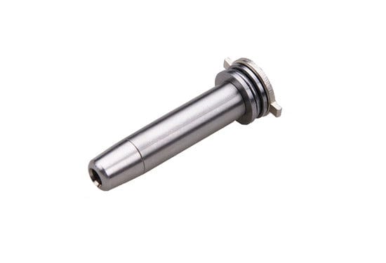 Reinforced, bearing-mounted spring guide v.2