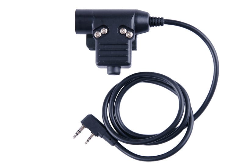 U94 PTT button - KENWOOD type by Zeta Tactical on Airsoft Mania Europe