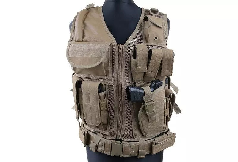 KAM-39 tactical vest - tan
