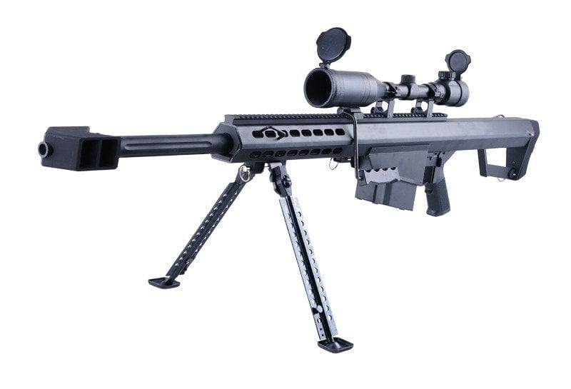 BB Sniper Rifle Barrett M82A1 CQB (SW-02A) bipod + scope