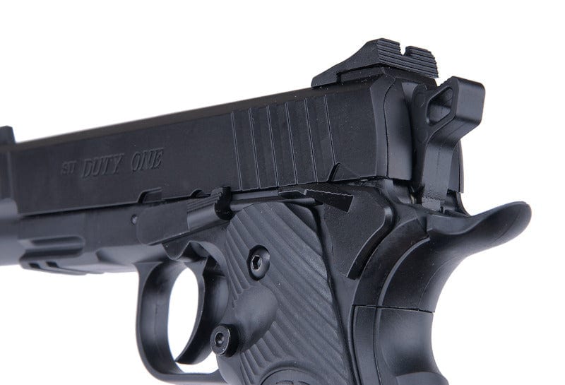 Duty One pistol replica by ASG on Airsoft Mania Europe