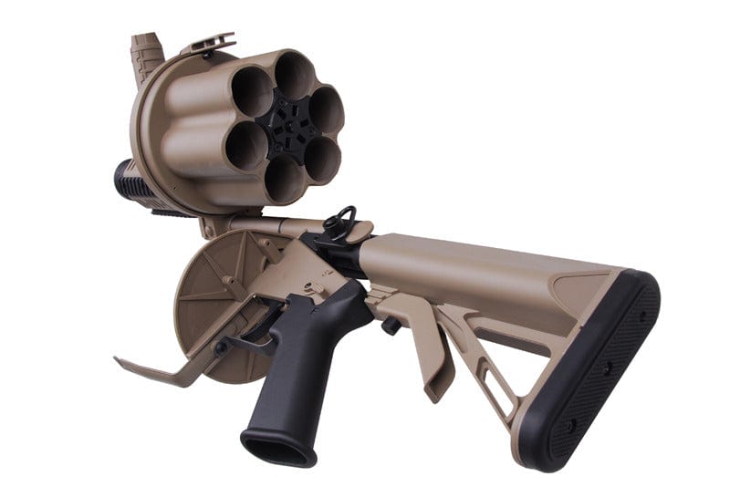 ICS-191 GLM grenade launcher replica by ICS on Airsoft Mania Europe