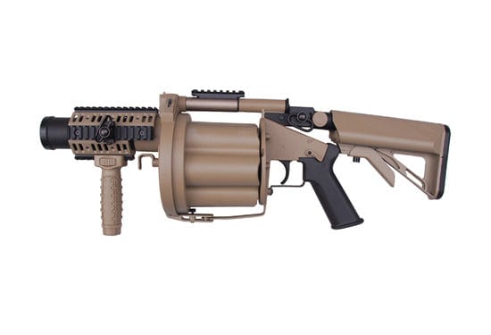 ICS-191 GLM grenade launcher replica by ICS on Airsoft Mania Europe
