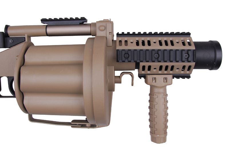 ICS-191 GLM grenade launcher replica by ICS on Airsoft Mania Europe