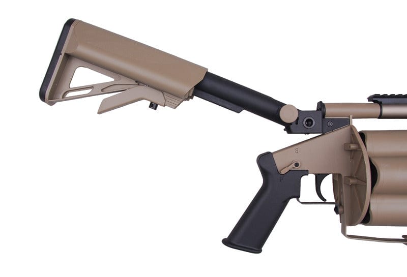 ICS-191 GLM grenade launcher replica by ICS on Airsoft Mania Europe
