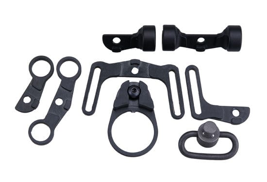 A multifunctional set of tactical sling attachment points